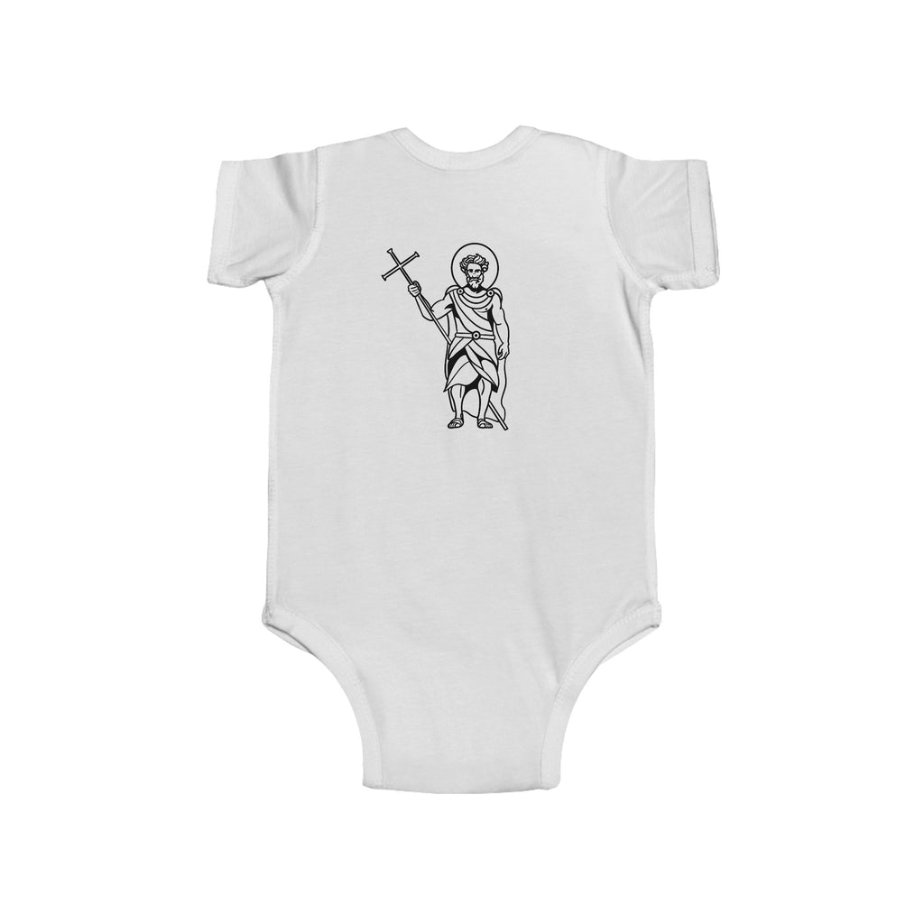 Saints Club Infant Bodysuit, Baby Onesie, Baptism Gift, Religious Baby Outfit, Cute Baby Clothes