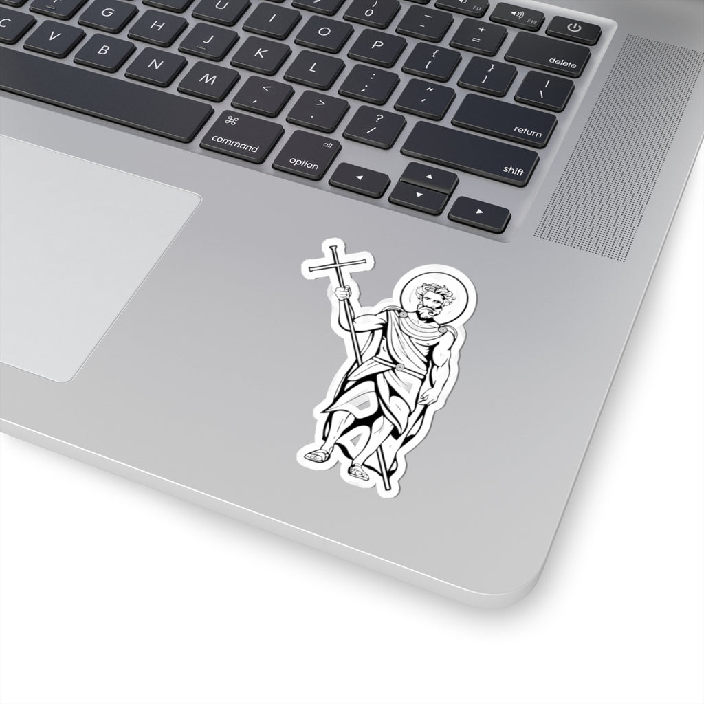 Religious Kiss-Cut Stickers for Faithful Decor, Holy Inspirations, Laptop Stickers, Christian Gifts, Saint Artwork